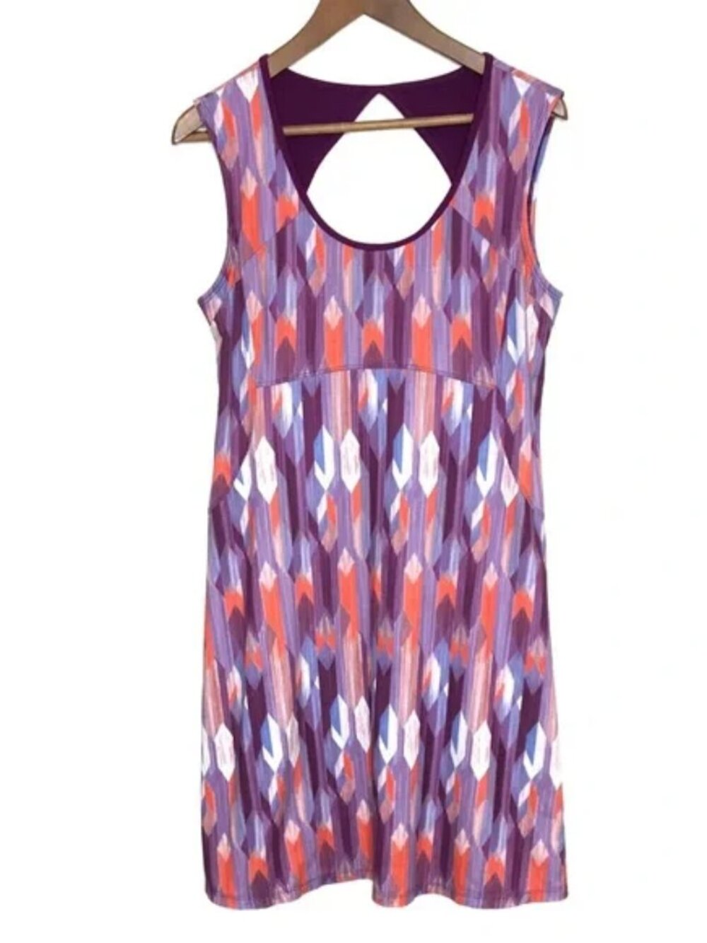 Prana Calico Activewear Dress